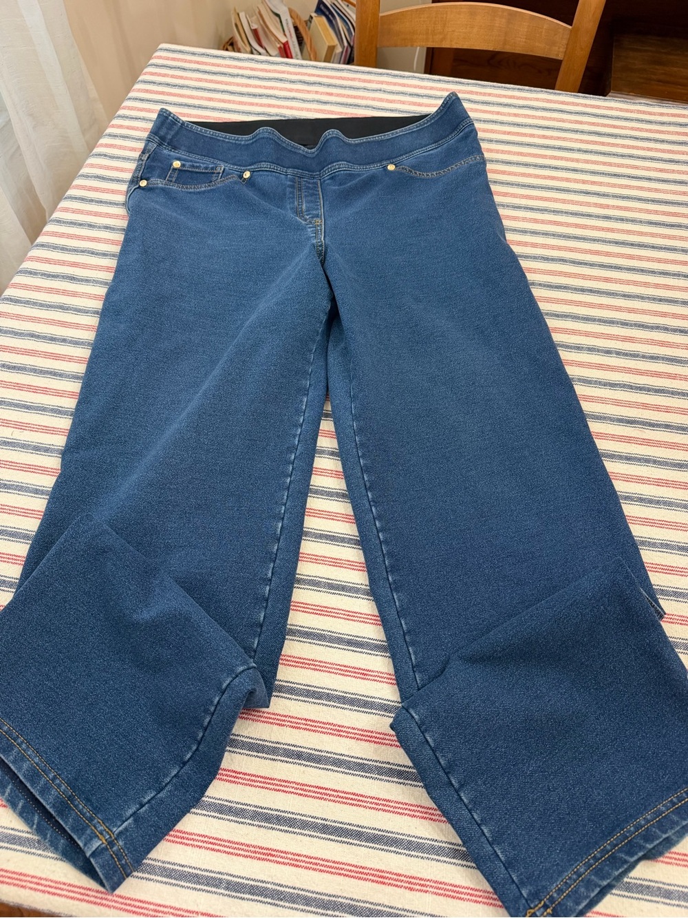 Peter Nygard Dark Blue Straight leg jeans